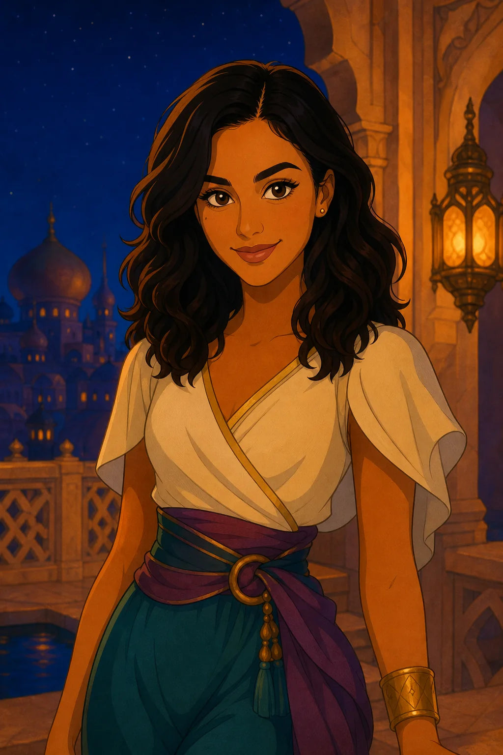 Conte oriental animé