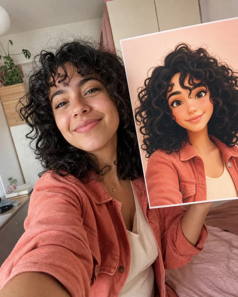Selfie portrait