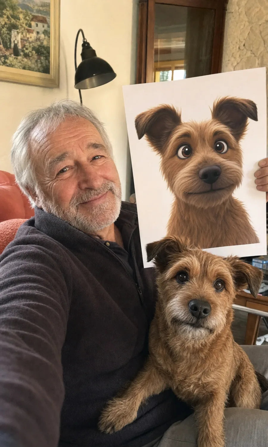 Portrait de chien